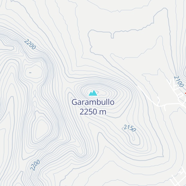 Map of Garambullo