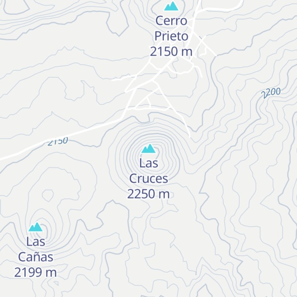 Map of Las Cruces