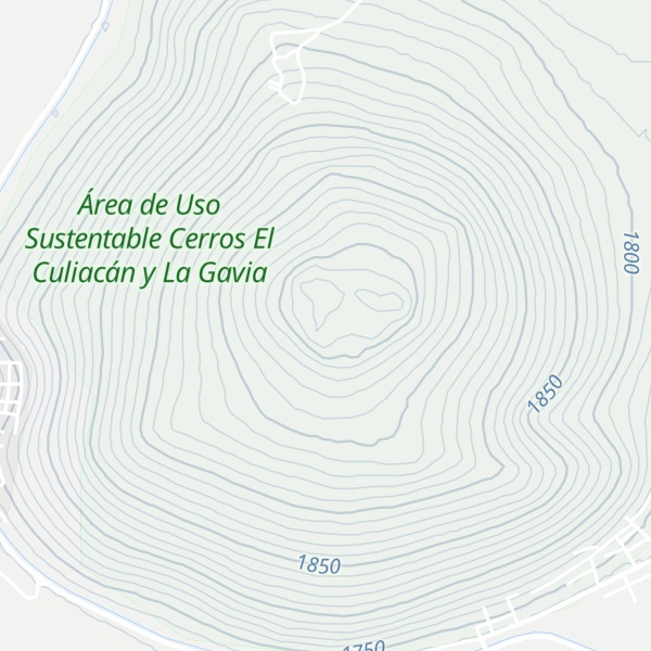Map of Cerro Gordo