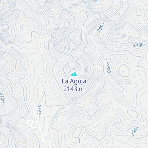 Map of La Aguja