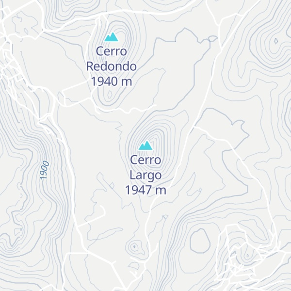 Map of Cerro Largo