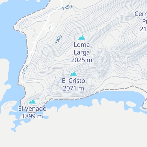Map of El Cristo
