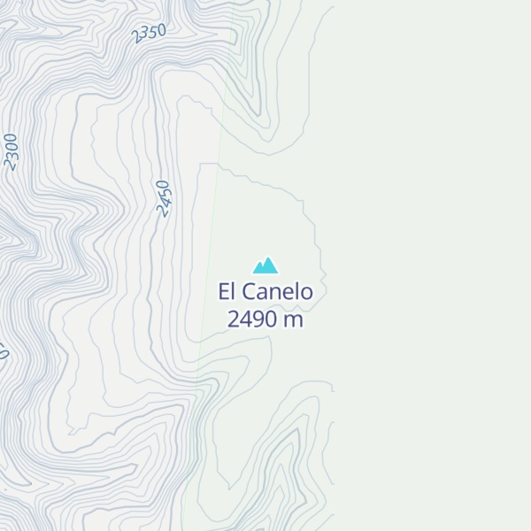 Map of El Canelo