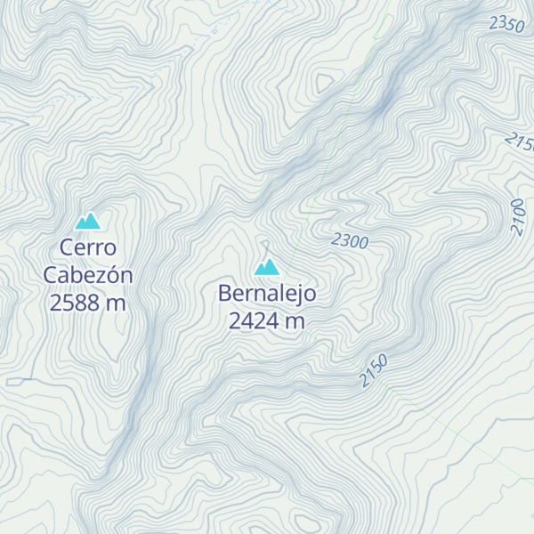 Map of Bernalejo