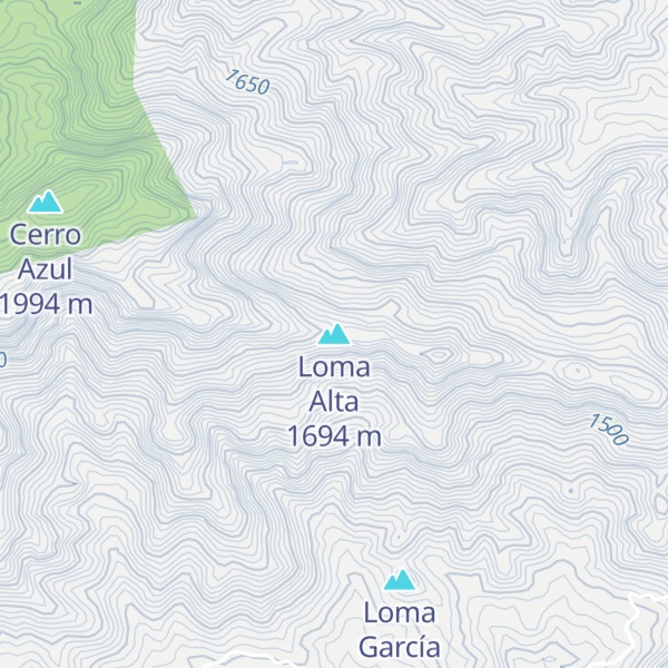 Map of Loma Alta