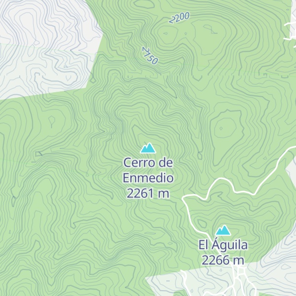 Map of Cerro de Enmedio