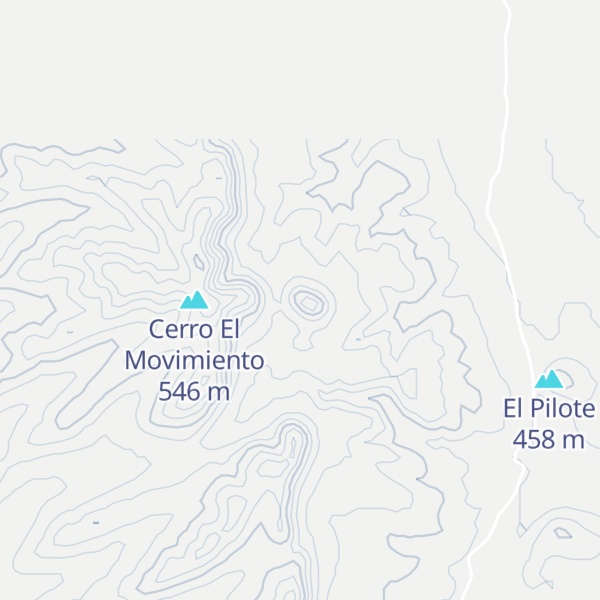 Map of Cerro El Pilote Bola
