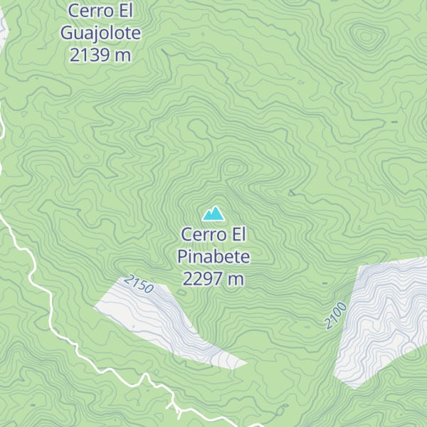 Map of Cerro El Pinabete