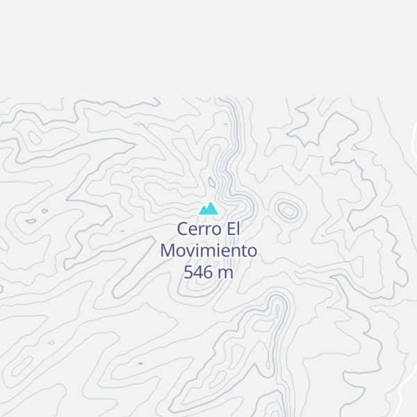 Map of Cerro El Movimiento