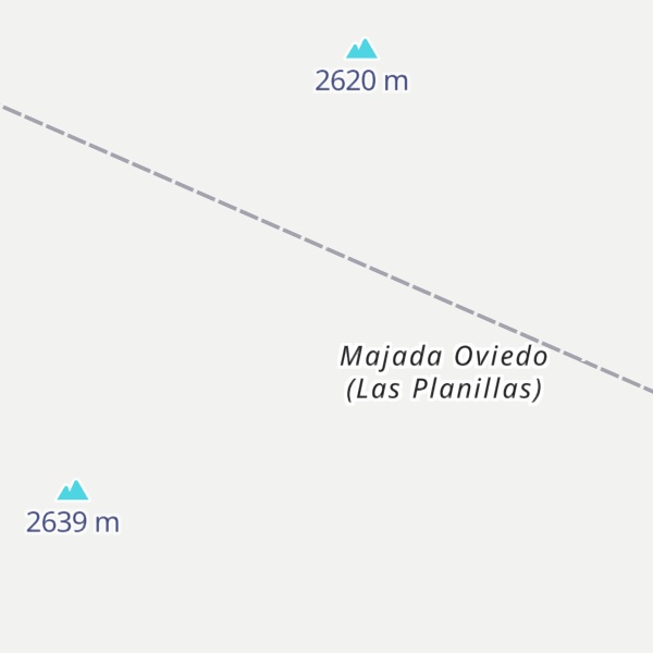 Map of Mesa El Yerbanis
