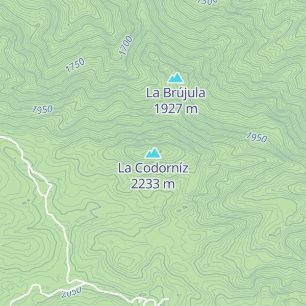 Map of La Codorníz
