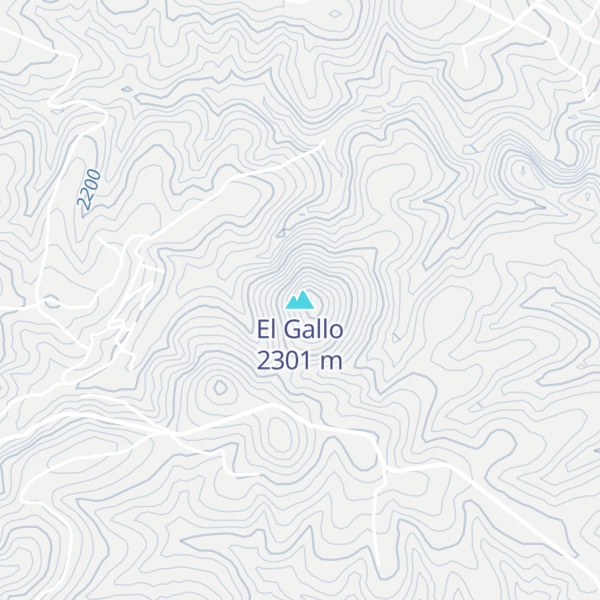 Map of El Gallo