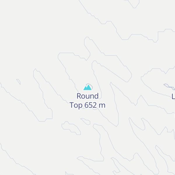 Map of Round Top