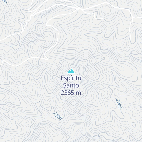 Map of Espíritu Santo