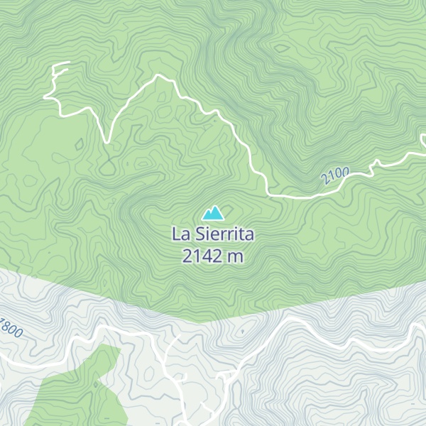 Map of La Sierrita
