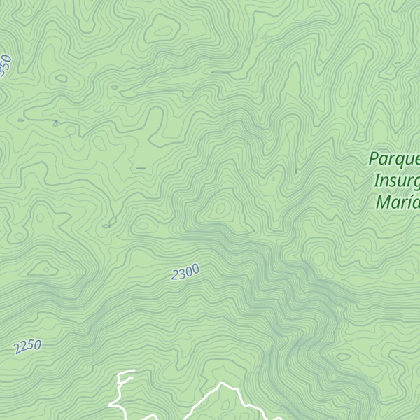 Map of Cerro Alto