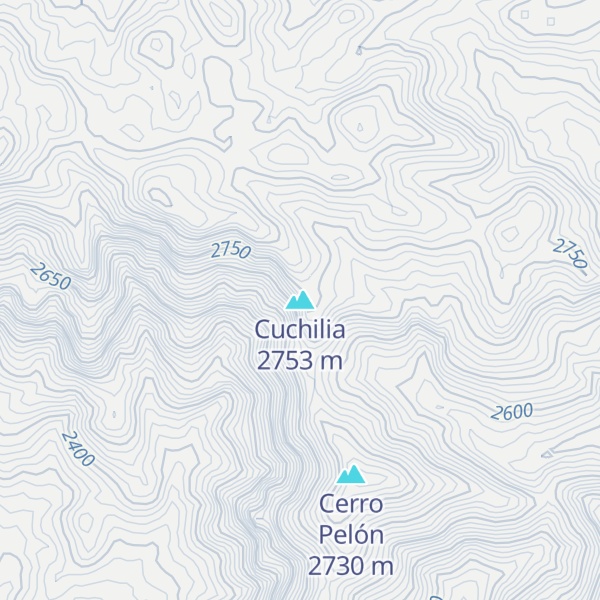 Map of Cuchilia