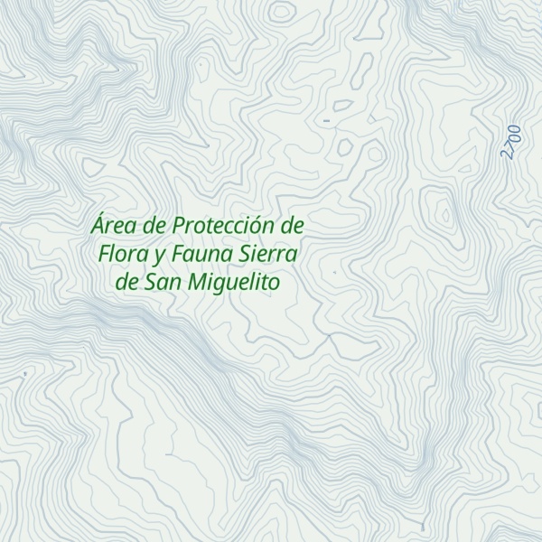 Map of Potrero Grande