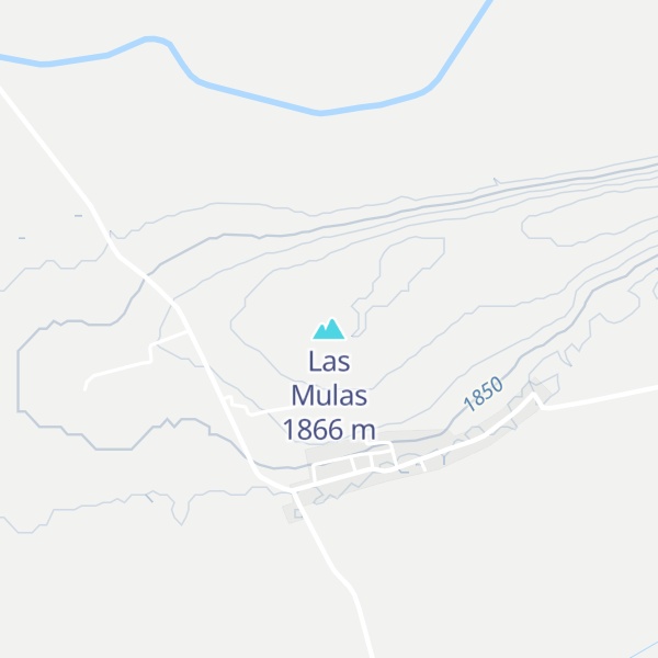 Map of Las Mulas