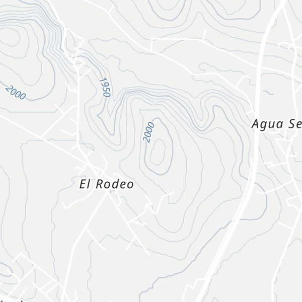 Map of Cerro El Tarro