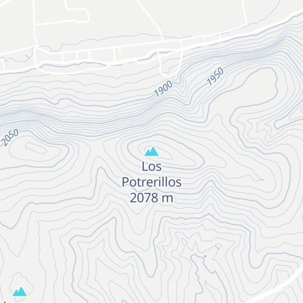 Map of Los Potrerillos