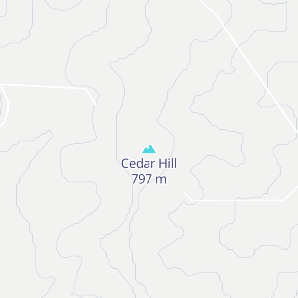 Map of Cedar Hill