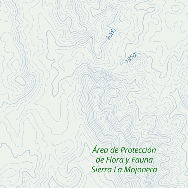 Map of Cerro La Lajilla