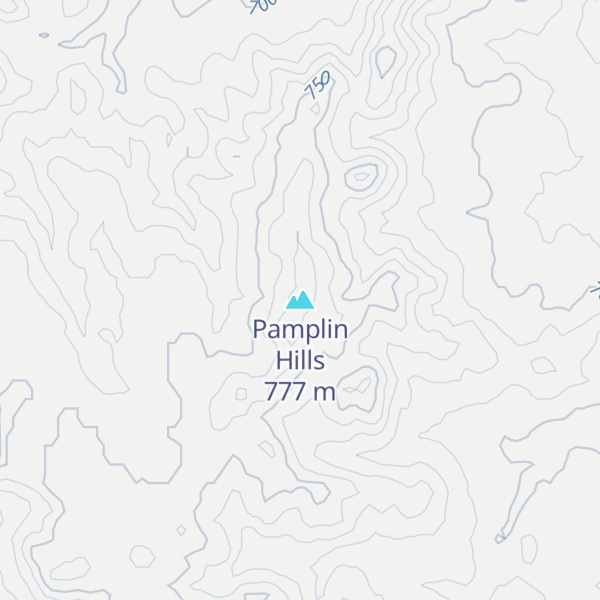 Map of Pamplin Hills