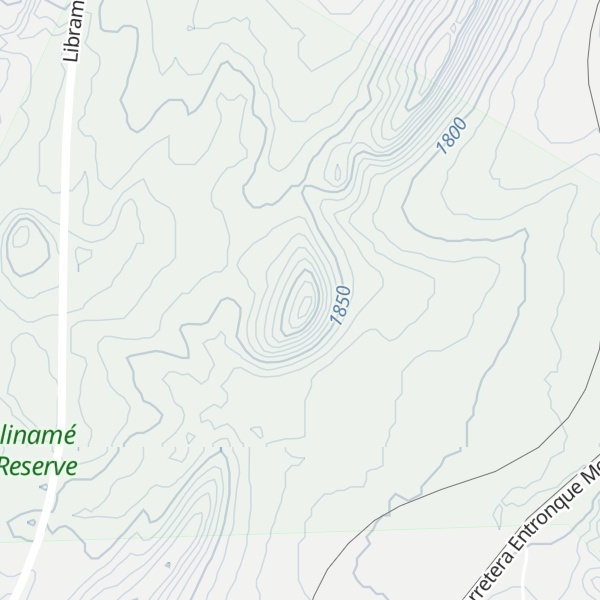 Map of Cerro Bola
