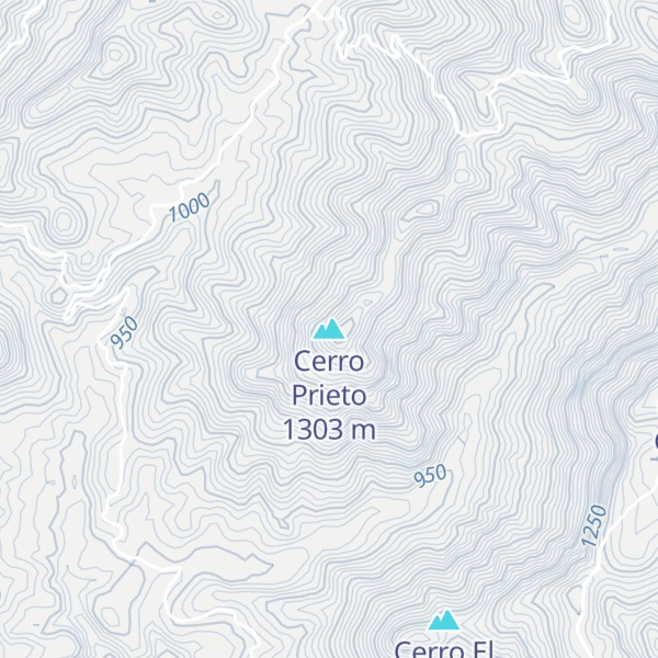 Map of Cerro Prieto