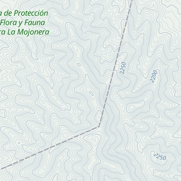 Map of Cerro Majada Blanca