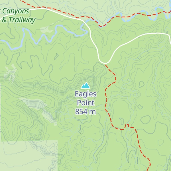 Map of Eagles Point