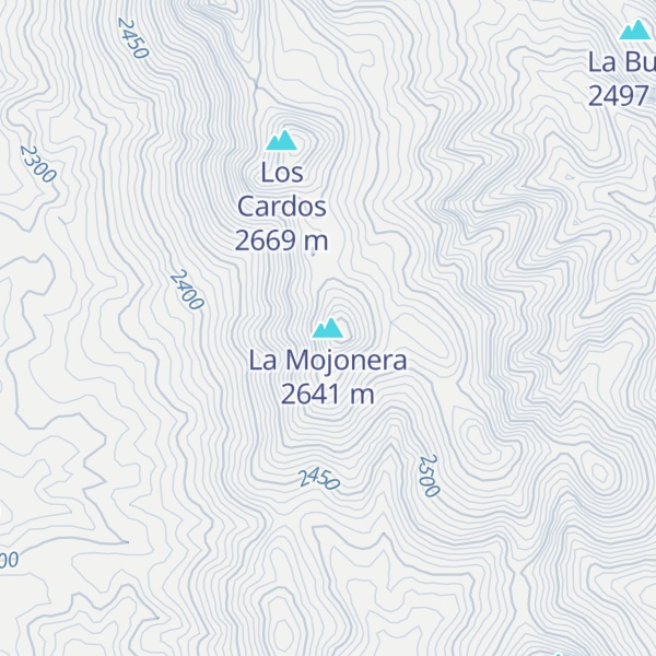 Map of La Mojonera