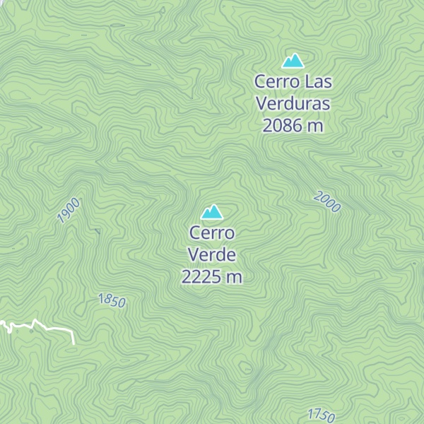 Map of Cerro Verde