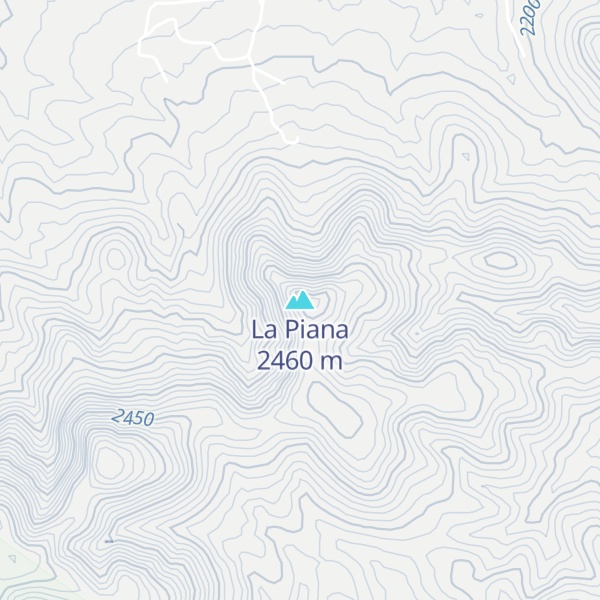 Map of La Piana