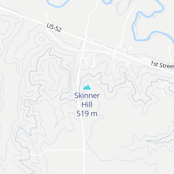 Map of Skinner Hill