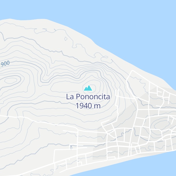Map of La Pononcita