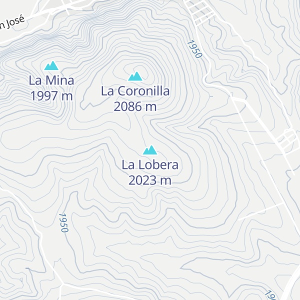 Map of La Lobera