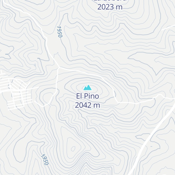 Map of El Pino