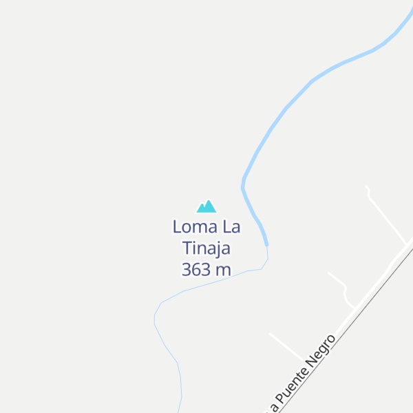 Map of Loma La Tinaja