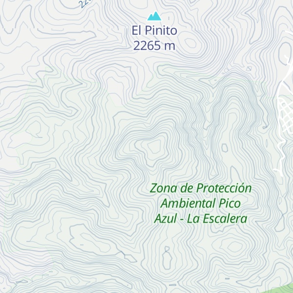 Map of Cerro Alto