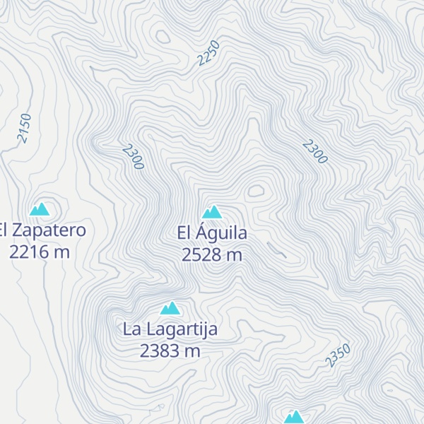 Map of El Águila