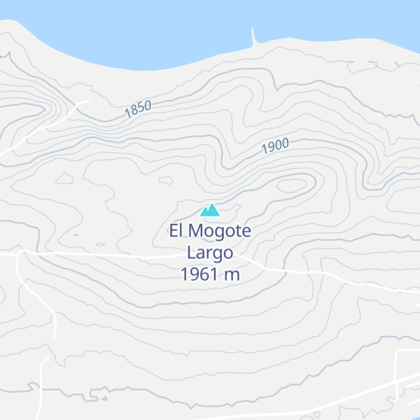 Map of El Mogote Largo