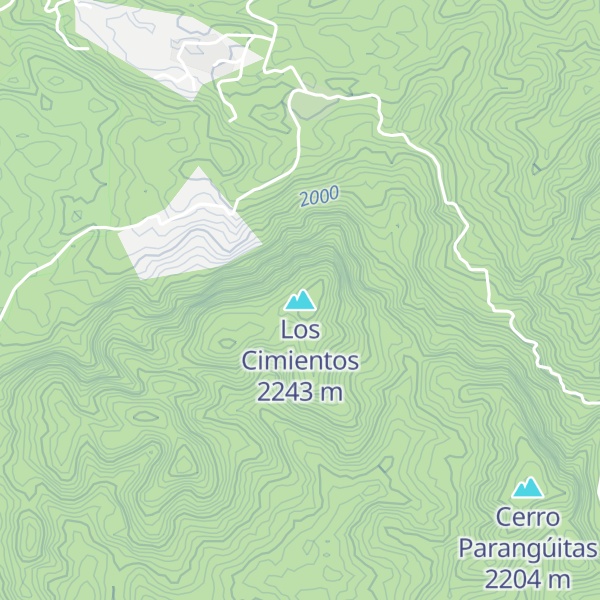Map of Los Cimientos