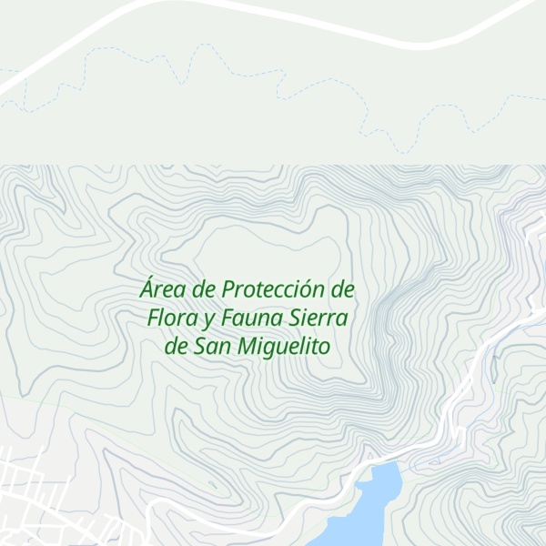 Map of Mesa El Panal