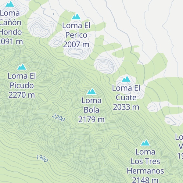 Map of Loma Bola