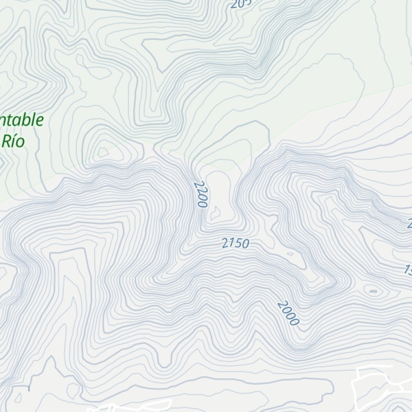 Map of Cerro Las Cerquillas