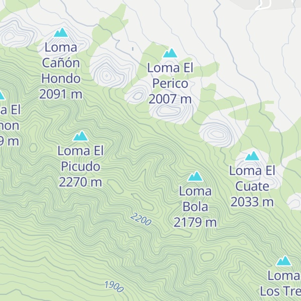 Map of Loma La Majada
