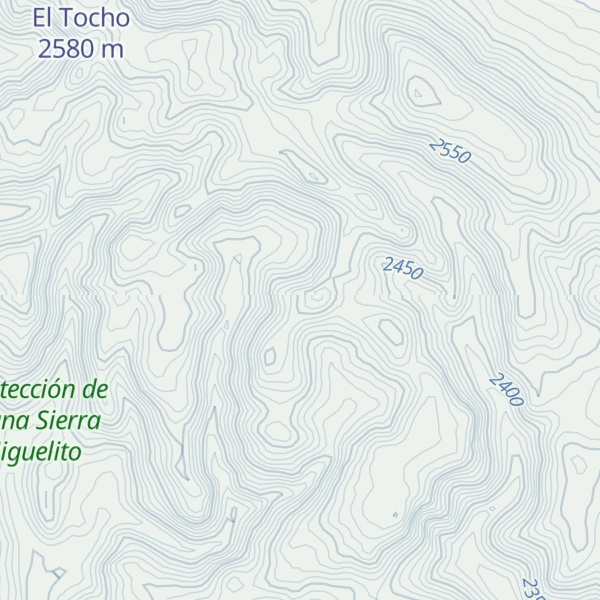 Map of El Órgano