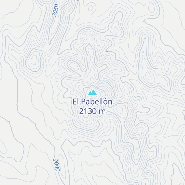 Map of El Pabellón